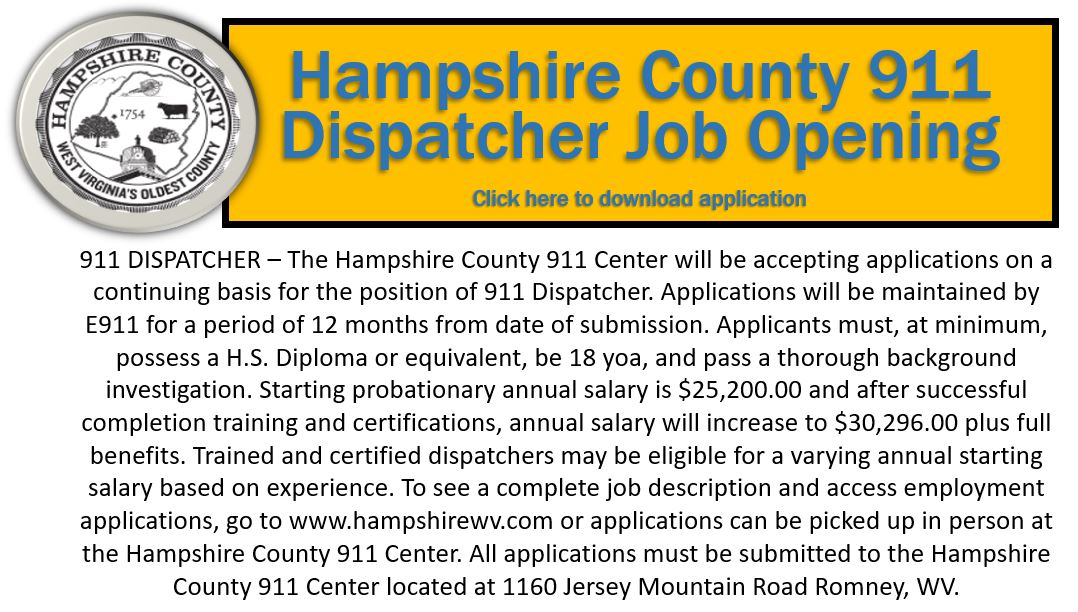 911 Dispatch Job Posting